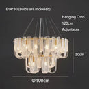 Axyaa Luxury LED Ceiling Chandelier Pendant Lighting Fixture