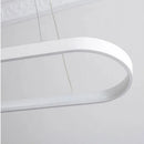 Axyaa Runway Oval LED Pendant for Living, Dining, Bedroom Lighting