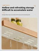 Axyaa Wall Mount Storage Rack for Living Room, Bathroom, and Kitchen