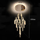 Axyaa Modern Stair Chandelier Pendant Ceiling Light