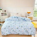Axyaa Striped Cotton Duvet Cover for Queen/King Size Double Bed - Single Bed Kids Cover