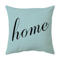 Axyaa Geometric Pattern Blue & White Pillow Case Home Decor Case