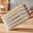 Axyaa Multi-Layer Dumpling Box Food Storage Container Refrigerator Organizer