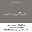 Axyaa Luxury LED Pendant Light: Sleek White/Black Design for Home & Office Décor
