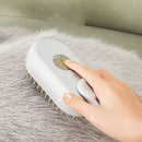Axyaa Electric Pet Spray Comb Undercoat Hair Removal Slicker Brush - Grooming Tool for Dogs & Cats