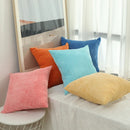 Axyaa Corduroy Striped Cushion Cover for Home Decor