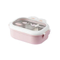 Axyaa Rabbit Design Stainless Steel Lunch Box, Large Capacity Bento Box