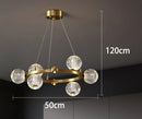 Axyaa Modern LED Pendant Chandeliers for Living Room Staircase Lighting