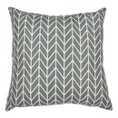 Axyaa Geometric Square Checked Pillowcase – Black and White Stripe Cushion Cover