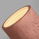 Axyaa Red Cement Downlight: Nordic Grey Led Ceiling Spotlight for Bedroom