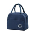 Axyaa Insulated Lunch Bag - Aluminum Foil Portable Handbag for Office Workers & Kids.