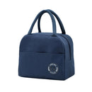 Axyaa Insulated Lunch Bag - Aluminum Foil Portable Handbag for Office Workers & Kids.