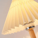 Axyaa Wooden Wall Light Paper Umbrella LED Sconces for Home Decorations