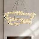 Axyaa Modern Luxury Crystal LED Pendant Lights
