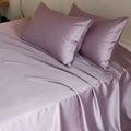 Axyaa Mulberry Silk Bed Sheet Set Queen King Ultra Soft High End Bedding