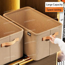 Axyaa Clothes Organizer: Large Capacity Wardrobe Storage Box for Pants, Jeans, Underwear, Socks