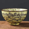 Axyaa 150ml Kiln Ceramic Teacups Set for Kung Fu Style Coffee and Tea