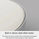 Axyaa LED Bladeless Ceiling Fan Light 6-speed DC Remote Dimming Air circulation Fan