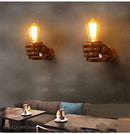 Axyaa Nordic Resin Metal Wall Sconce - Left & Right Hand Bedside Wall Light