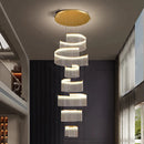 Axyaa Modern LED Ceiling Chandelier for Bedroom and Dining Room