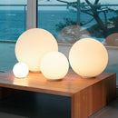 Axyaa Lunar Ball Table Lamp: Simple Modern Bedside Decor Light
