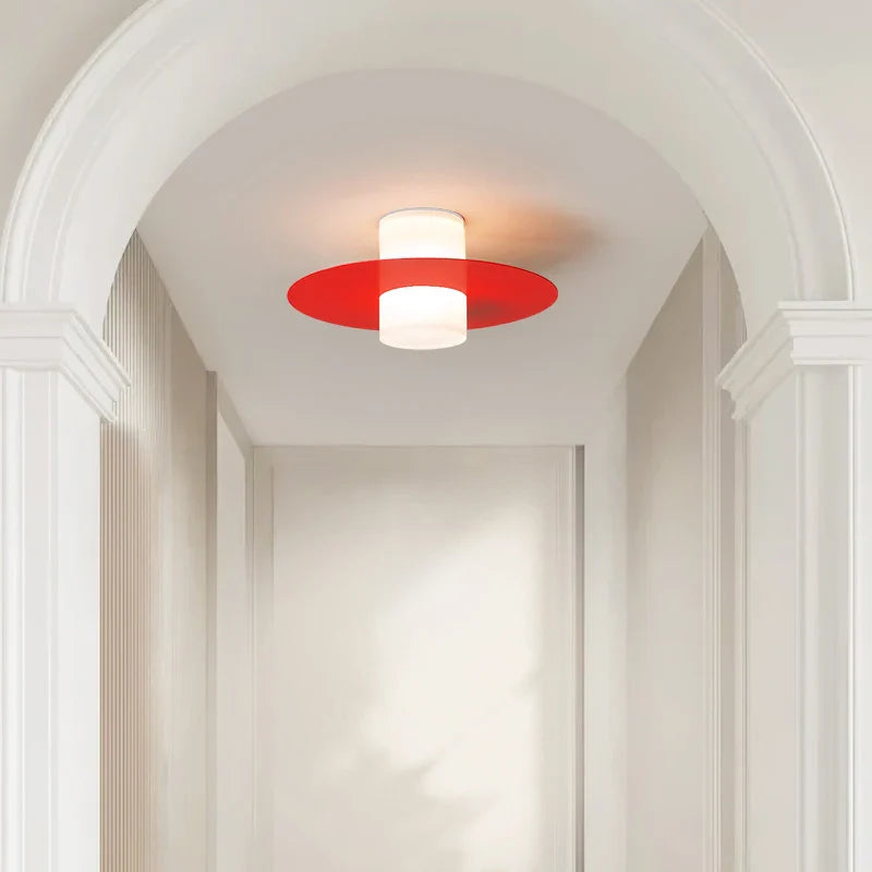 Axyaa Modern Chandelier Ceiling Light for Living Room, Kitchen, Bedroom - Black/White