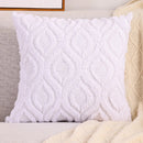 Axyaa Soft Plush Square Cushion Covers for Stylish Sofa Decor
