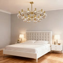 Axyaa Nordic Mocha Pendant Lights: Modern Molecular Design for Luxury Decor