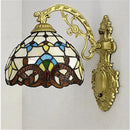 Axyaa Colorful Glass Art Tiffany Wall Lamp - Aesthetic Room Decor