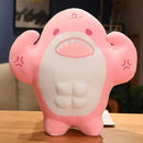 Axyaa Muscle Shark Doll Pillow: Fun Birthday Gift for Guys and Students
