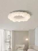 Axyaa Modern Nordic Cream Pendant Lamp for Elegant Living Room Décor