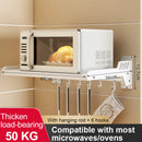Axyaa Perforated Oven Holder Shelf Bracket for Kitchen Organization