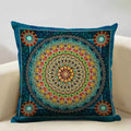 Axyaa Oriental Bliss Sun Moon Ararat Mandala Cushion Cover