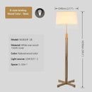 Axyaa Modern Wood Floor Lamps - Minimalist Designer Lighting Fixtures