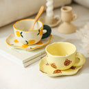Axyaa Ceramic Teddy Bear Coffee Cup Set