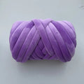 Axyaa Super Velvet Chunky Yarn - Thick Cotton Wool Tube Yarn for DIY Handwork