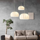 Axyaa Wabi Sabi Fabric Chandelier Pendant Lights for Home and Dining Room