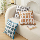 Axyaa Geometric Jacquard Pillowcase Decor Home Sofa Throw Cushion Cover 48x48cm