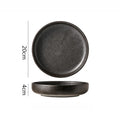 Axyaa Ceramic Tableware Collection: Kiln Changes Salad Dessert Plates Pasta Soup Molecular Dish