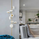Axyaa Modern Glass Floor Lamp for Artistic Home Lighting