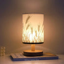 Nordic Girlish Wood & Metal Table Lamp for Bedside, Dimmable Warm Light