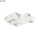 Axya Ceramic Dinner Plate Set for Molecular Cuisine and Sushi - Specialty Tableware