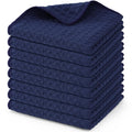 Axyaa Microfiber Waffle Kitchen Towels - Ultra Absorbent Cleaning Rags