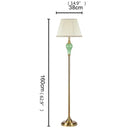 Axyaa Modern LED Ceramic Floor Lamp for Home Living Room Décor