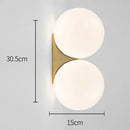 Axyaa Glass Ball Wall Lamp: Modern Minimalist Nordic Design for Stylish Interior Lighting