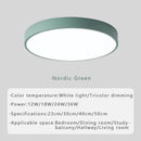 Axyaa Modern Macaron Ceiling Light for Living Room Bedroom Study Balcony