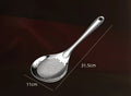 Axyaa Stainless Steel Kitchen Colander Strainer Spoon for Home and Hotel Cooking