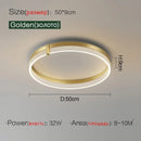 Axyaa Modern Minimalist LED Ceiling Light for Living Room and Bedroom
