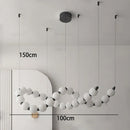 Axyaa French LED Pendant Lights for Living Room & Dining Room Indoor Lighting