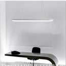 Axyaa Oval LED Aluminum Chandelier for Dining Room Lighting